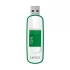 Lexar JumpDrive S75 64GB USB 3.0 White-Green Pen Drive #LJDS75-64GABAP