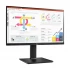 LG 24QP750-B 23.8 Inch QHD HDMI, Dual DP, USB-C ,Dual USB-A & Headphone IPS Black Monitor