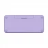 Logitech K380 Bluetooth Multi Device Lavender Lemonade Keyboard #920-011146