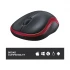 Logitech M185 Red Wireless Mouse #910-002503