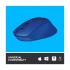 Logitech M331 Silent Plus Blue Wireless Mouse #910-004915