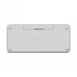 Logitech Pebble Keys 2 K380S Bluetooth Multi Device Tonal White Keyboard #920-011754