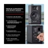 M-Audio BX4 4.5 Inch Black Powered Studio Monitor (Pair)