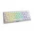 Marvo KG962WH EN-B Wired (Blue Switch) White Mechanical Gaming Keyboard