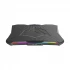 Meetion CP4040 RGB Black 17 Inch Laptop Gaming Cooling Pad