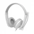 Meetion MT-HP003U Wired White Telephony Headphone