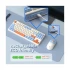 Micropack KM-269W Orange Wireless Keyboard & Mouse Combo