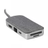 Micropack Type-C Male to Tri USB, Type-C, SD, Micro HDMI & LAN Female Type-C Converter in BD