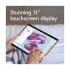 Microsoft Surface Pro 9 (Wi-Fi) Intel Core i7 1255U 16GB RAM 512GB SSD 13 Inch Pixelsense Flow Multi Touch Display Platinum 2-in-1 Detachable Laptop (Type Cover is sold separately)