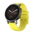 Mobvoi TicWatch E3 Black Smart Watch with Yellow Silicone Band