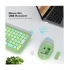 MOFII 666 Green Mixed Wireless Keyboard & Mouse Combo