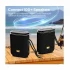 Monster Atomic Pebble Black Portable Bluetooth Speaker