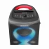 Monster Cycle Plus RGB Black Portable Bluetooth Party Speaker with Wireless Microphone