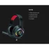 Motospeed G750 RGB Wired Black-Red Gaming Headphone