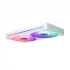 Nzxt F240 RGB Core 240mm (2xFAN) White Single Frame Casing Cooling Fan #RF-U24HF-W1