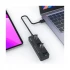 Onten OTN-2305 USB Male to Quad USB Female Black USB HUB #OTN-2305