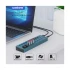 Onten OTN-5308 USB Male to 10 USB Female Gray USB HUB #OTN-5308