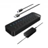 ORICO 10 Port USB 3.0 Male to 10 USB Female Black HUB #CT2U3-10AB-GY-BP