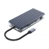 Orico ORICO Type-C Male to HDMI, VGA, Quad USB, Type-C, LAN, Audio, TF & SD Female Cable / Converter / HUB Price in Bangladesh