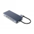 Orico ORICO Type-C Male to HDMI, VGA, Quad USB, Type-C, LAN, Audio, TF & SD Female Cable / Converter / HUB in BD