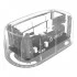 ORICO 2.5 & 3.5 Inch USB Transparent HDD Dock HDD and SSD Case