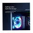 ORICO CSF-2SY-6P RGB 120mm (1xFAN) Black Casing Cooling Fan