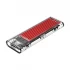 Orico ORICO TCM2-C3 Red NVMe M.2 SSD Enclosure HDD and SSD Case