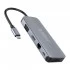ORICO Orico Type-C to HDMI, Quad USB 3.0, VGA, LAN, 3.5mm, SD, TF & PD Type-C Converter in BD