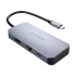ORICO Orico Type-C Male to HDMI, Tri USB, USB-C & Lan Female Cable / Converter / HUB Price in Bangladesh