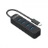 Orico USB Type-C Male to & Quad Female USB HUB in BD