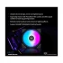 PC Cooler Halo RGB 3-in-1 120mm (3xFAN) Black Casing Cooling Fan with Controller