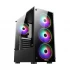 Pc Power PC PP-GS2404-BK Crystal Glass Casing