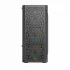 PC Power Hex Mesh BK Mid Tower Black ATX Gaming Desktop Case