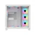 PC Power ICEBERG V2 Mid Tower White ATX Gaming Desktop Case with 10 ARGB Fan
