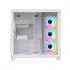 PC Power ICEBERG V2 Mid Tower White ATX Gaming Desktop Case with 650W PSU & 7 ARGB Fan