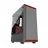 Phanteks Eclipse P300 Mid Tower Black-Red Gaming Casing #PH-EC300PTG_BR