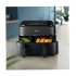 Philips 3000 Series NA350 9L 2750W Black & Charcoal Gray Dual Basket Air Fryer