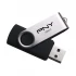 PNY Turbo Attache R 32GB USB 3.2 Gen 1 Black-Silver Pen Drive