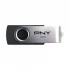 PNY Turbo Attache R 32GB USB 3.2 Gen 1 Black-Silver Pen Drive