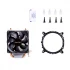 Power Train DL-200T Black & Silver Air CPU Cooler