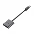 Qgeem QG-UH02-2 Type-C Male to PD Charger & 3.5mm Audio Female Type-C Converter