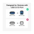 QGeeM Qgeem USB Type-A Male to Type-B USB Cable in BD