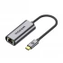 QGeeM Qgeem USB Type-C Male to LAN Female Type-C Converter