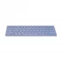 Rapoo E9050G Bluetooth (tri Mode) Purple Ultra-thin Keyboard