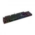 Rapoo GK500 Wired (Blue Switch) Black Mechanical Gaming Keyboard