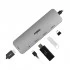 Rapoo XD100 Type-C Male to HDMI, Tri USB & Female Type-C Converter Price in Bangladesh