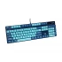 Rapoo V500PRO USB Cyan Blue Backlit Wired Mechanical Gaming Keyboard
