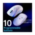 Rapoo VT9 Pro Dual Mode Wireless White Gaming Mouse