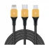 Realme 3 in 1 USB Male to Type-C, Micro & Lightning Cable / Converter / HUB
