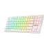 Redragon K539 Anubis RGB (Huano Low Profile Brown Switch) Bluetooth White Mechanical Gaming Keyboard